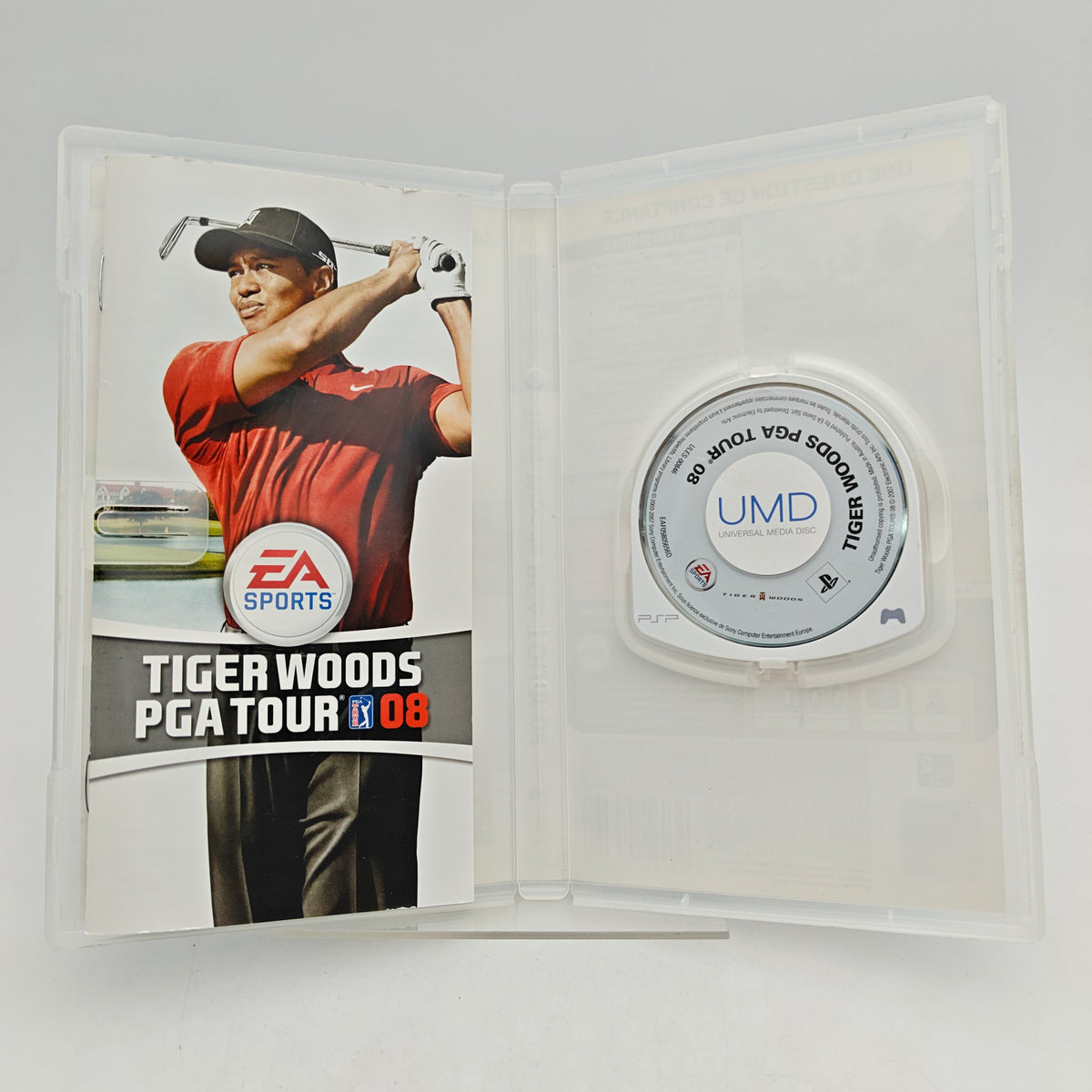 TIGER WOODS PGA TOUR 08 - PLAYSTATION PORTABLE