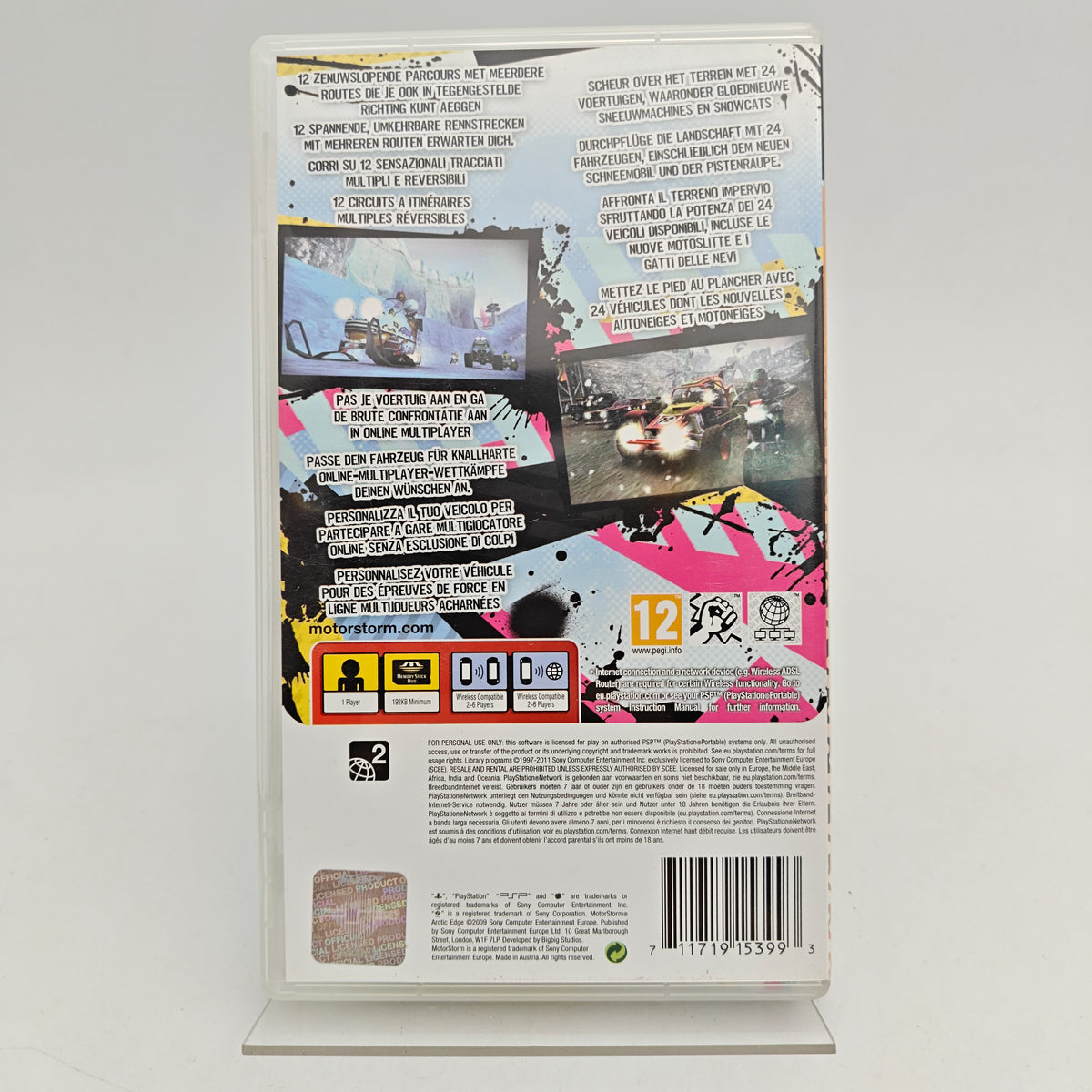 MOTORSTORM: ARCTIC EDGE - PLAYSTATION PORTABLE