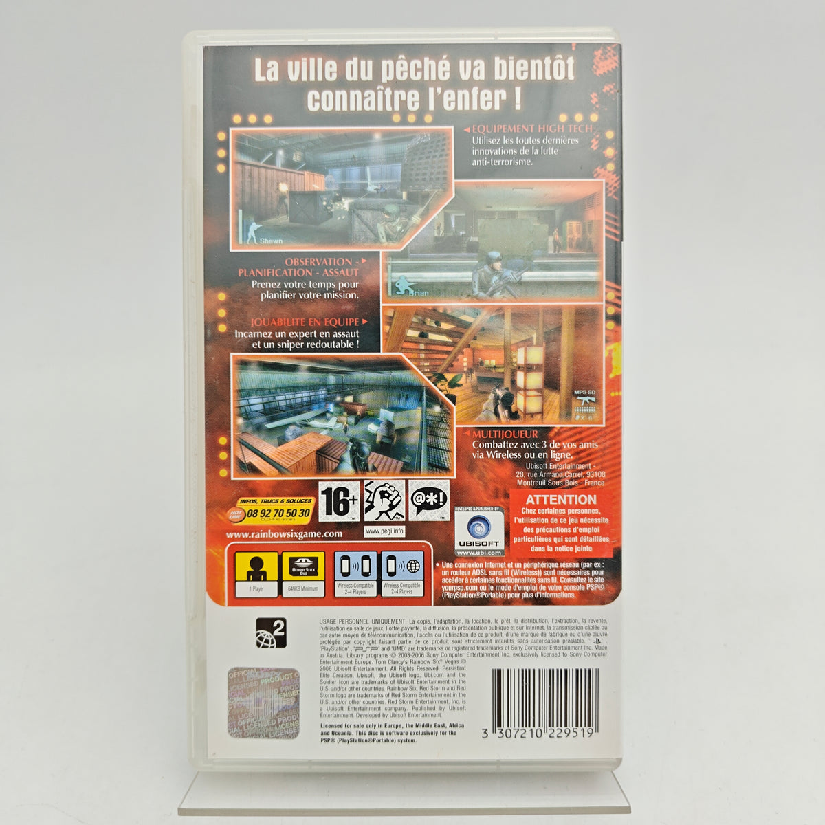TOM CLANCY’S RAINBOW SIX: VEGAS - PLAYSTATION PORTABLE