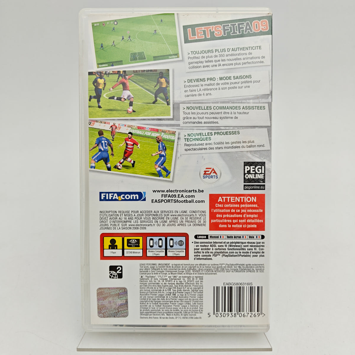 FIFA 09 - PLAYSTATION PORTABLE