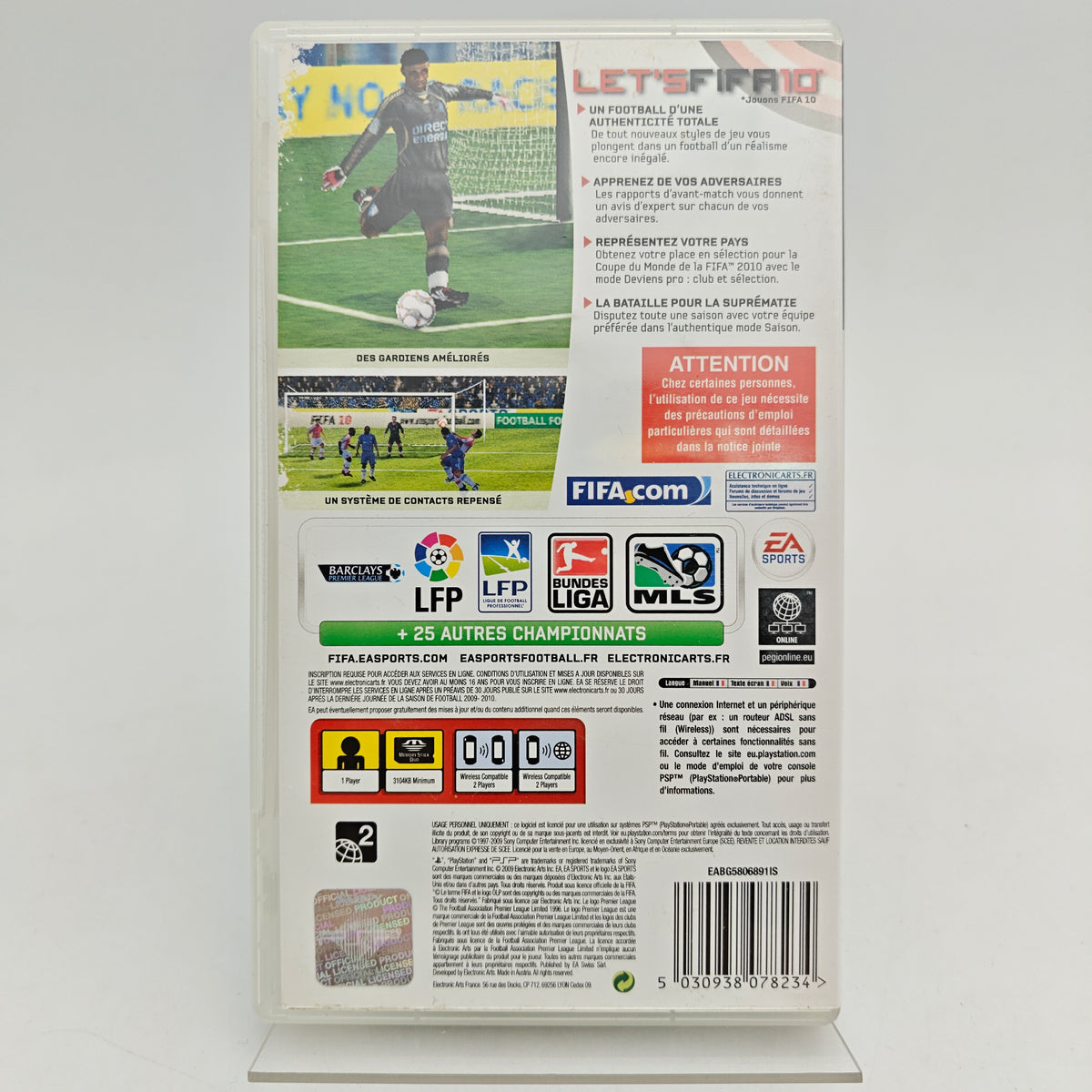 FIFA 10 - PLAYSTATION PORTABLE