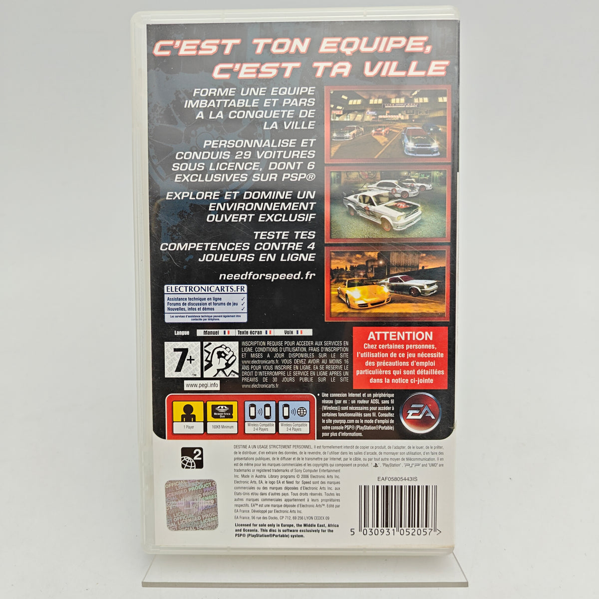 NEED FOR SPEED: CARBON – OWN THE CITY - PLAYSTATION PORTABLE
