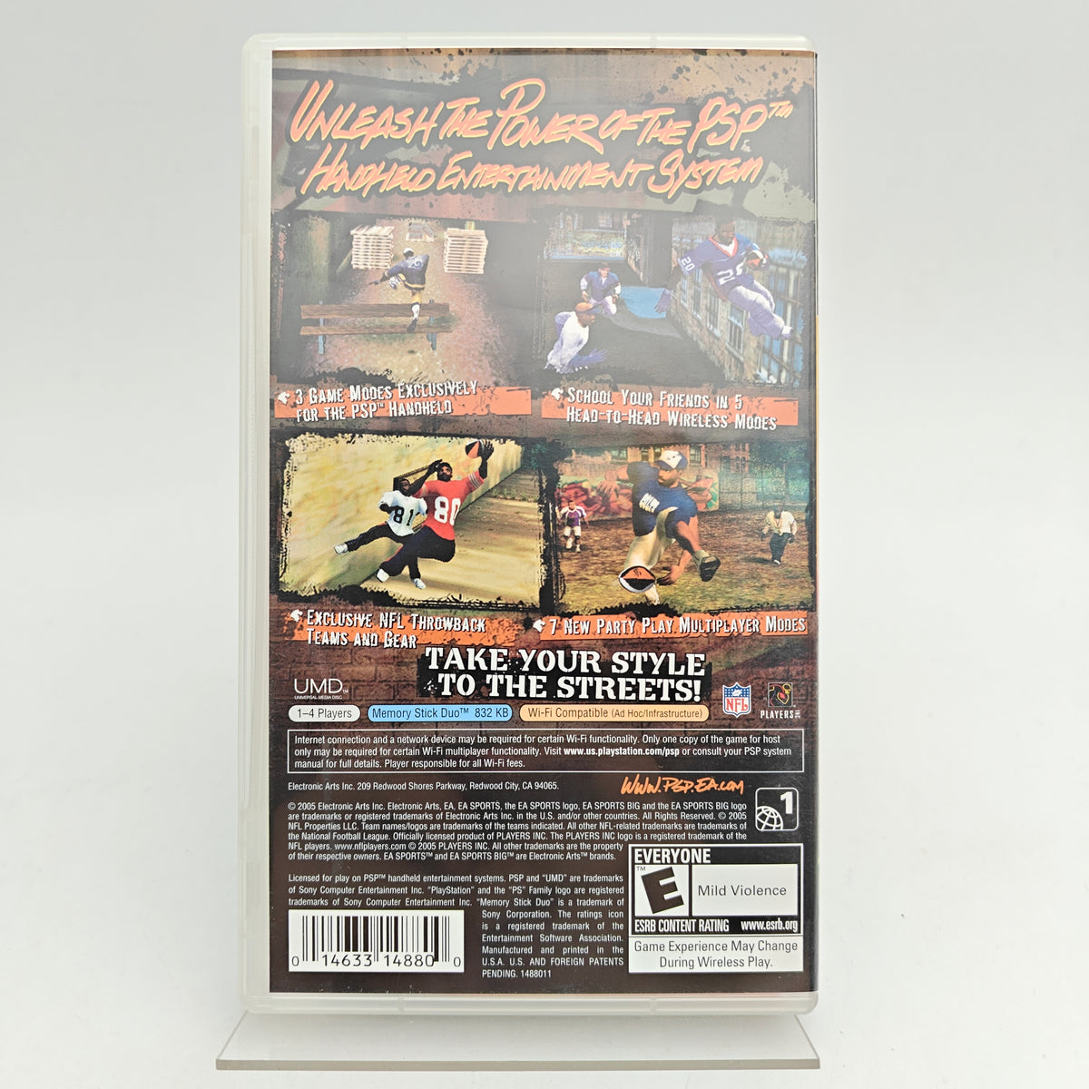 NFL 2 STREET UNLEASHED  - PLAYSTATION PORTABLE