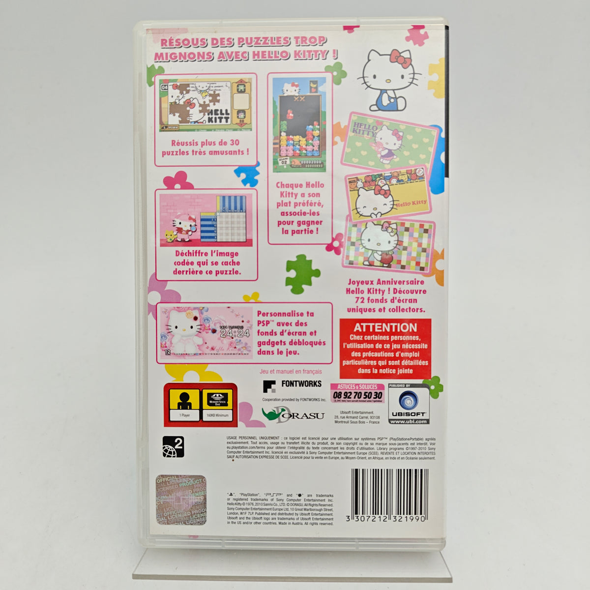 HELLO KITTY PUZZLE PARTY - PLAYSTATION PORTABLE