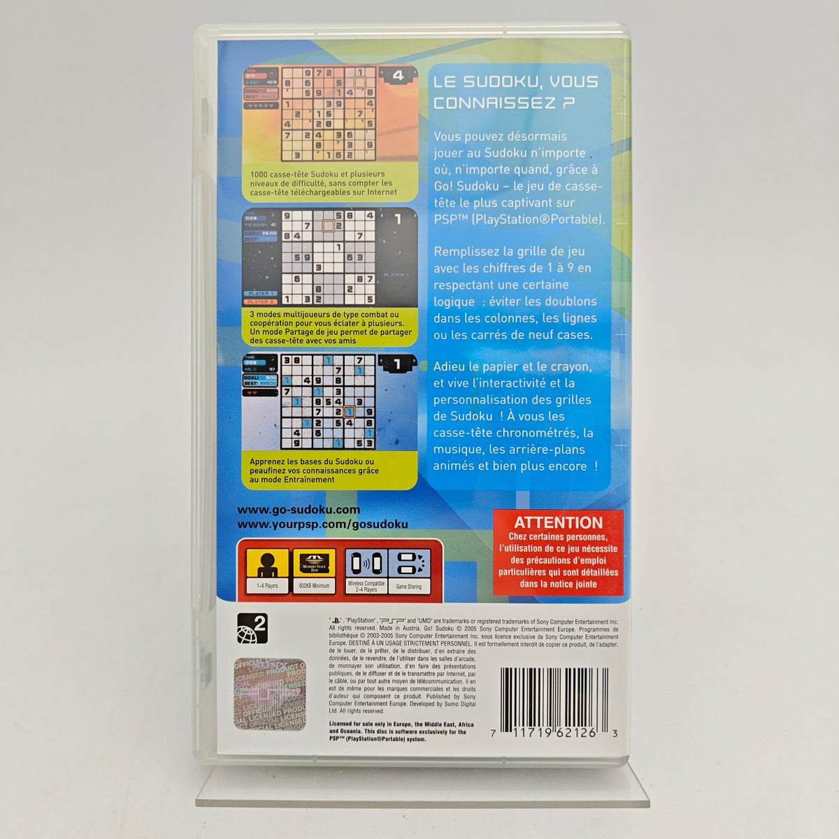 GO! SUDOKU - PLAYSTATION PORTABLE