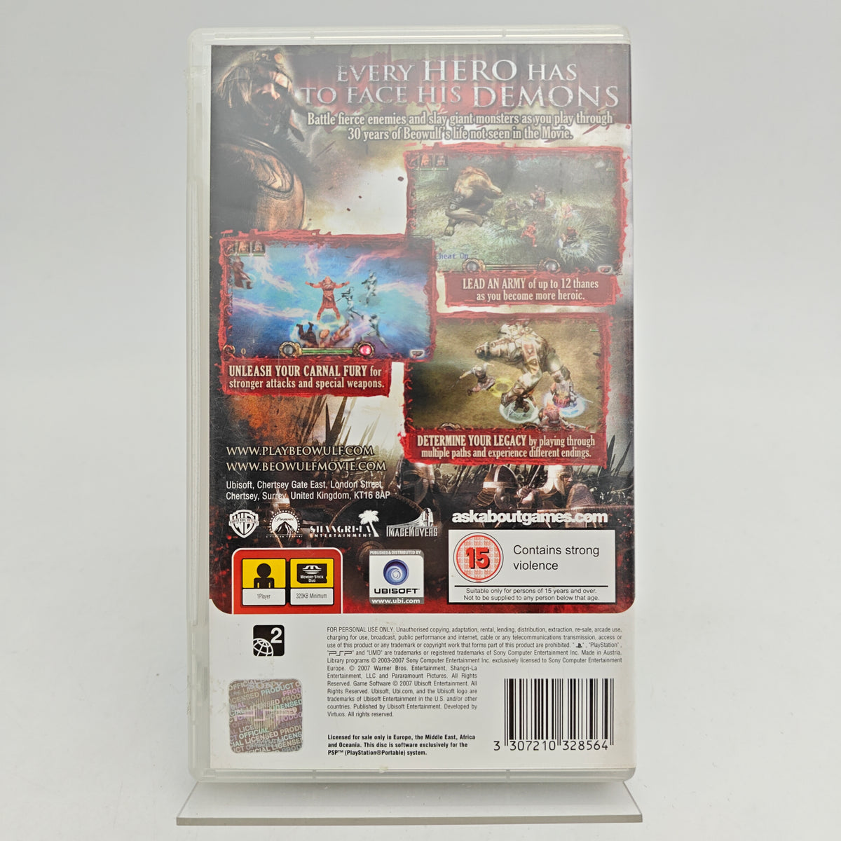 BEOWULF: THE GAME - PLAYSTATION PORTABLE