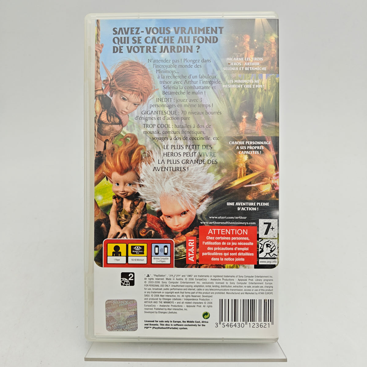 ARTHUR ET LES MINIMOYS - PLAYSTATION PORTABLE