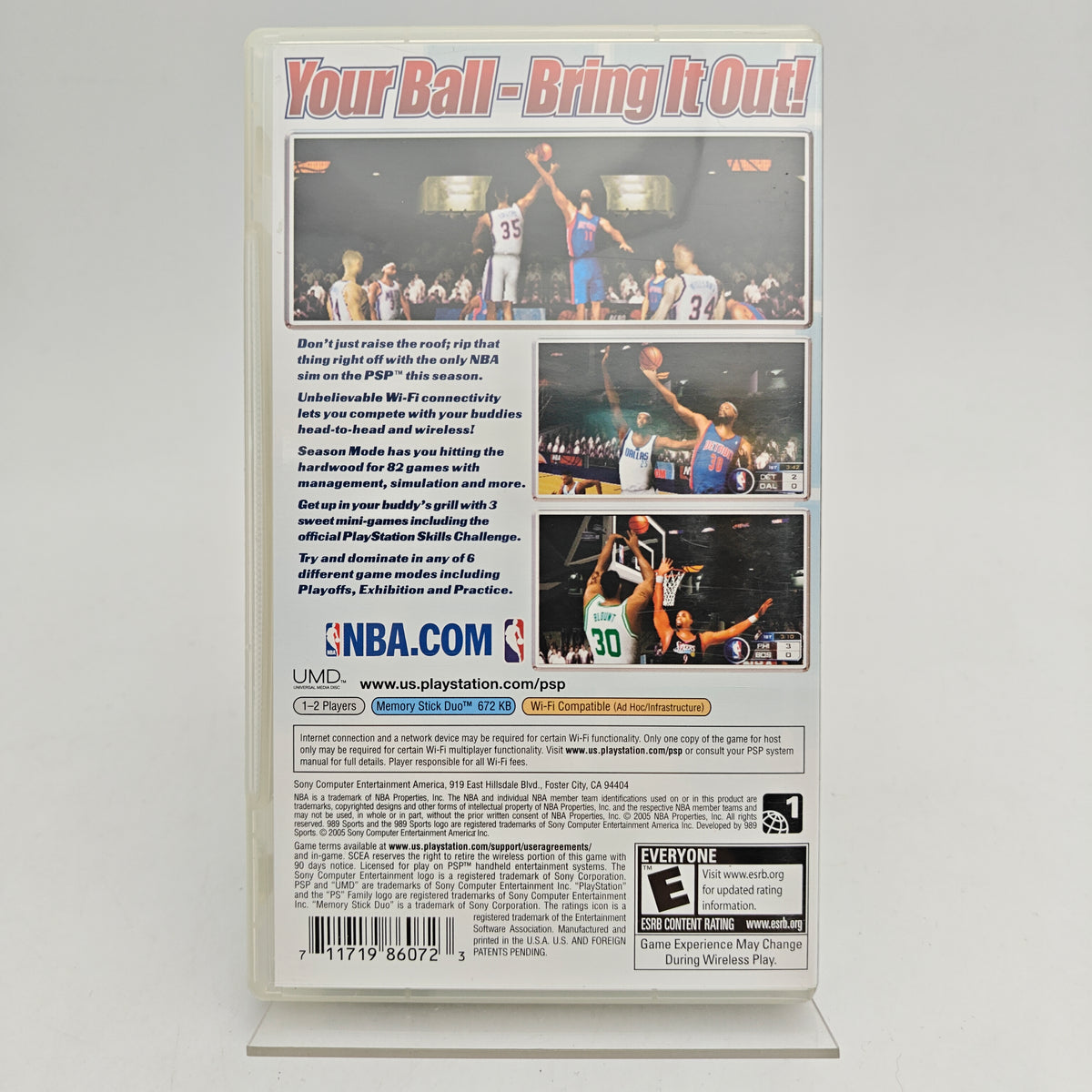 NBA - PLAYSTATION PORTABLE
