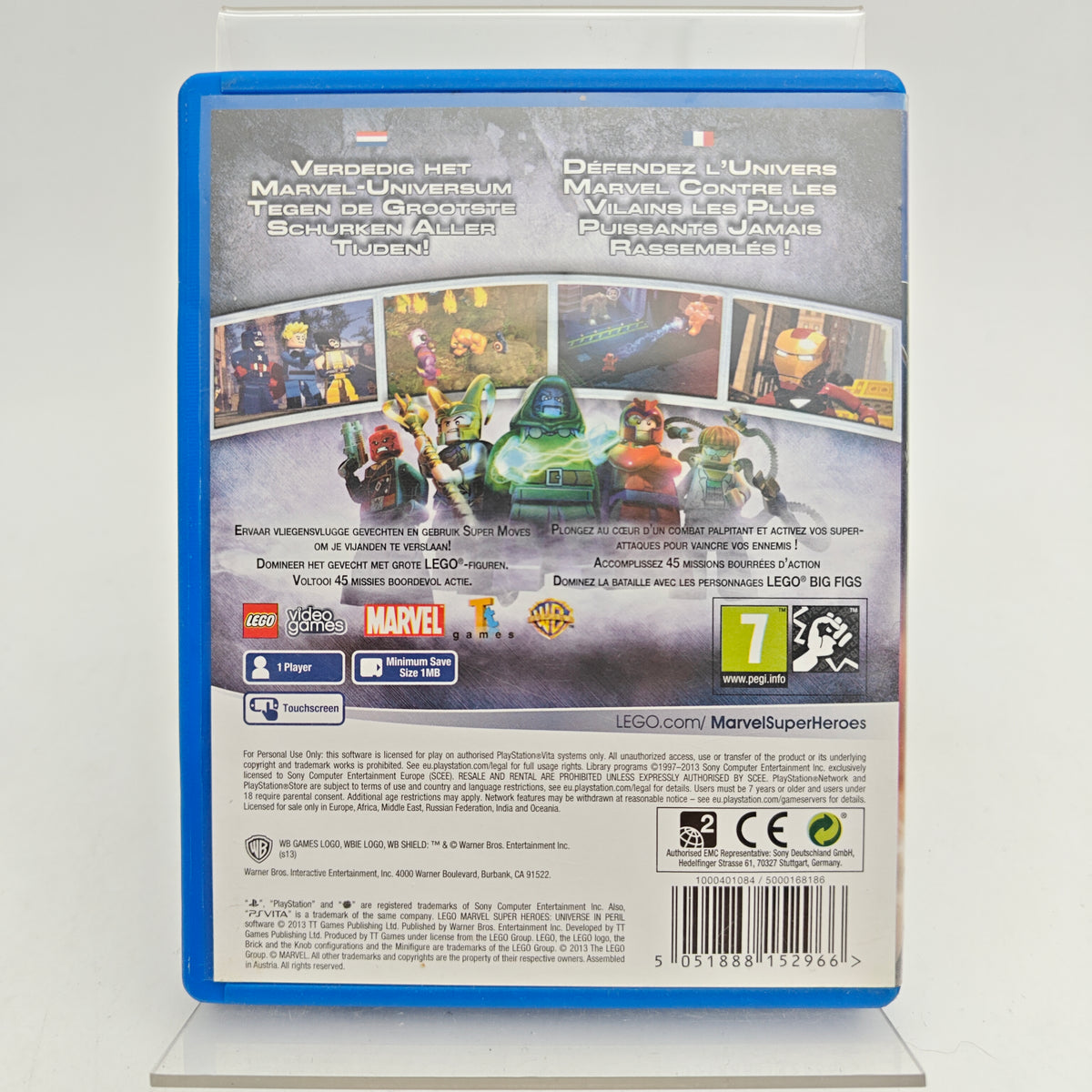 LEGO MARVEL SUPER HEROES: UNIVERSE IN PERIL - PLAYSTATION VITA