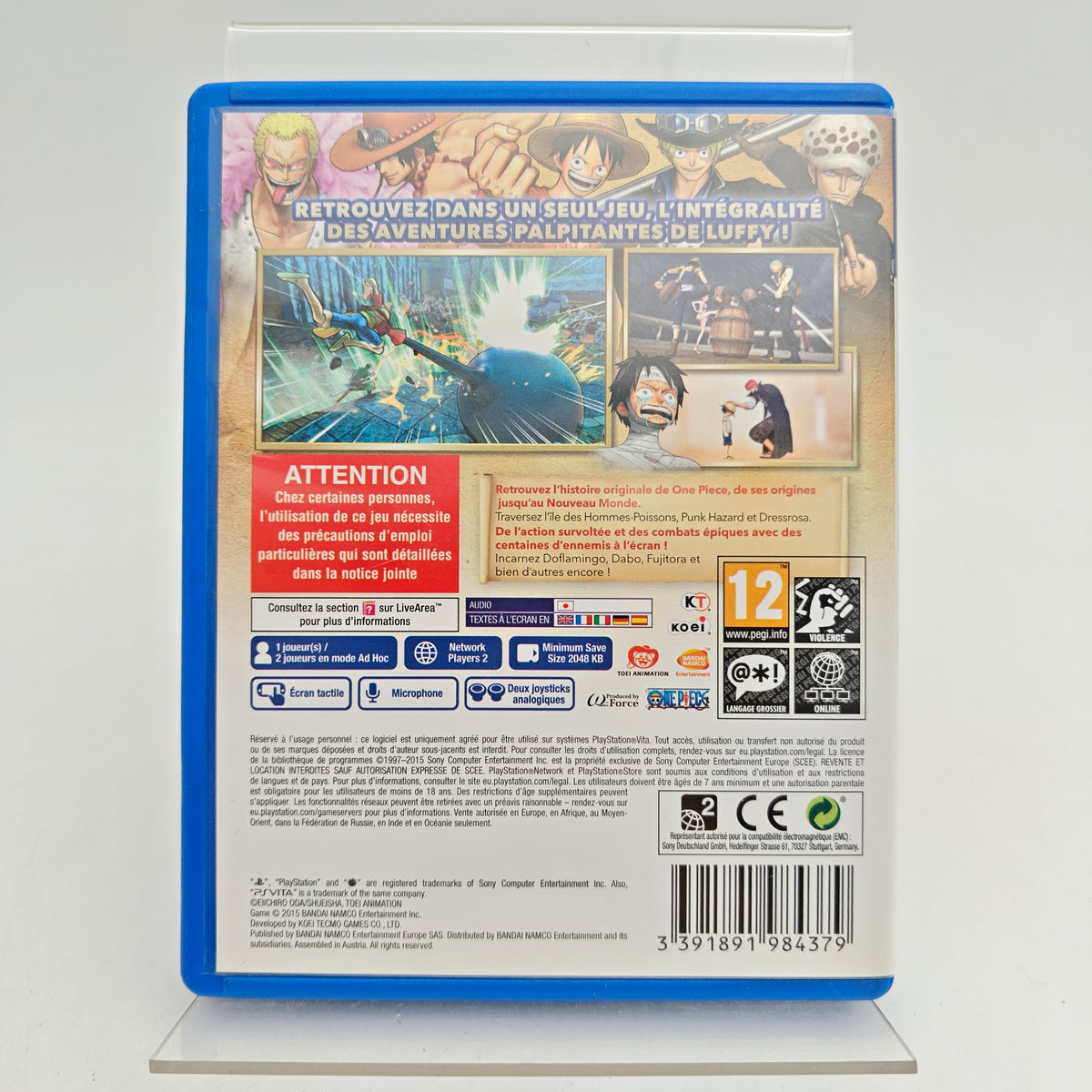 ONE PIECE: PIRATE WARRIORS 3 - PLAYSTATION VITA