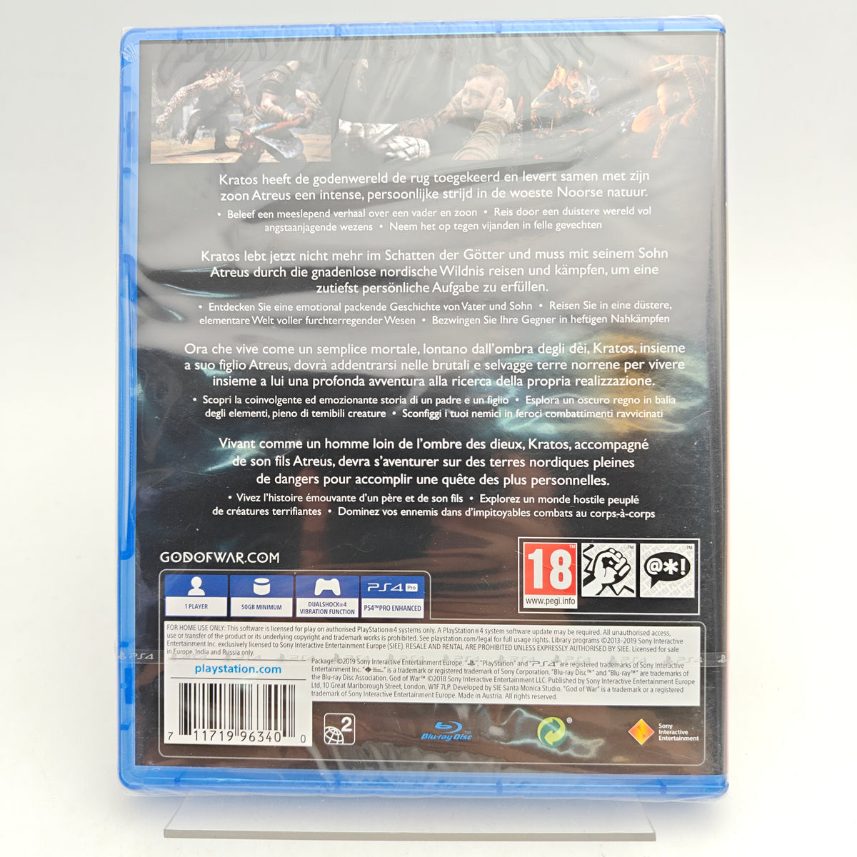 GOD OF WAR (NEUF) - PLAYSTATION 4
