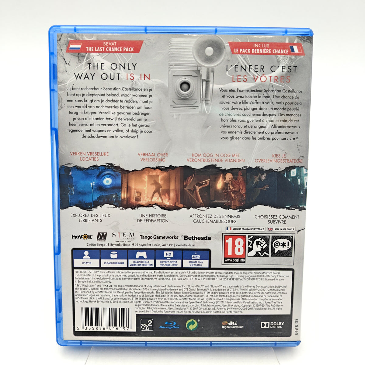 THE EVIL WITHIN 2 - PLAYSTATION 4