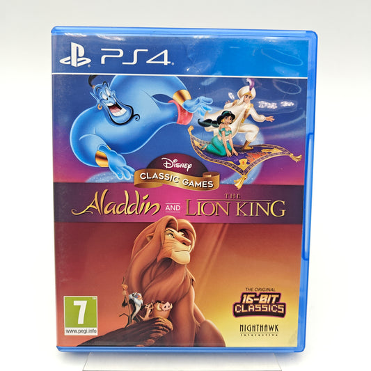 DISNEY CLASSIC GAMES ALADDIN / LE ROI LION - PLAYSTATION 4