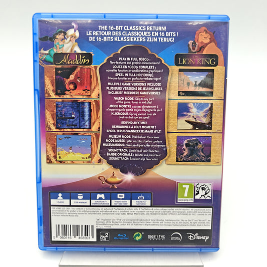 DISNEY CLASSIC GAMES ALADDIN / LE ROI LION - PLAYSTATION 4