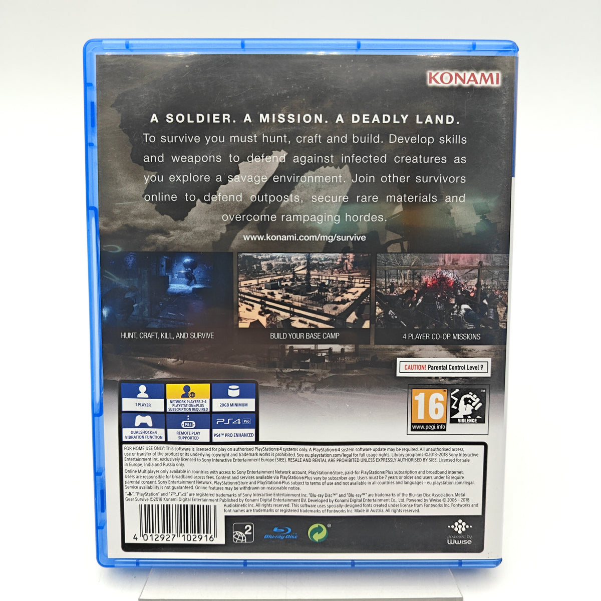 METAL GEAR SURVIVE - PLAYSTATION 4