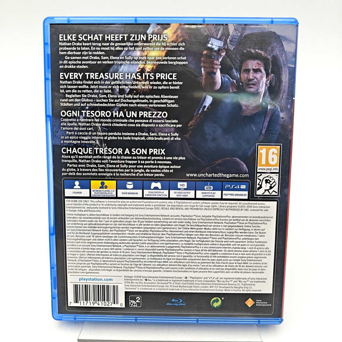UNCHARTED 4: A THIEF’S END - PLAYSTATION 4