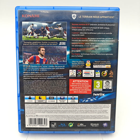 PRO EVOLUTION SOCCER 2015 - PLAYSTATION 4