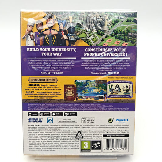 TWO POINT CAMPUS – ENROLMENT EDITION (NEUF) - PLAYSTATION 5