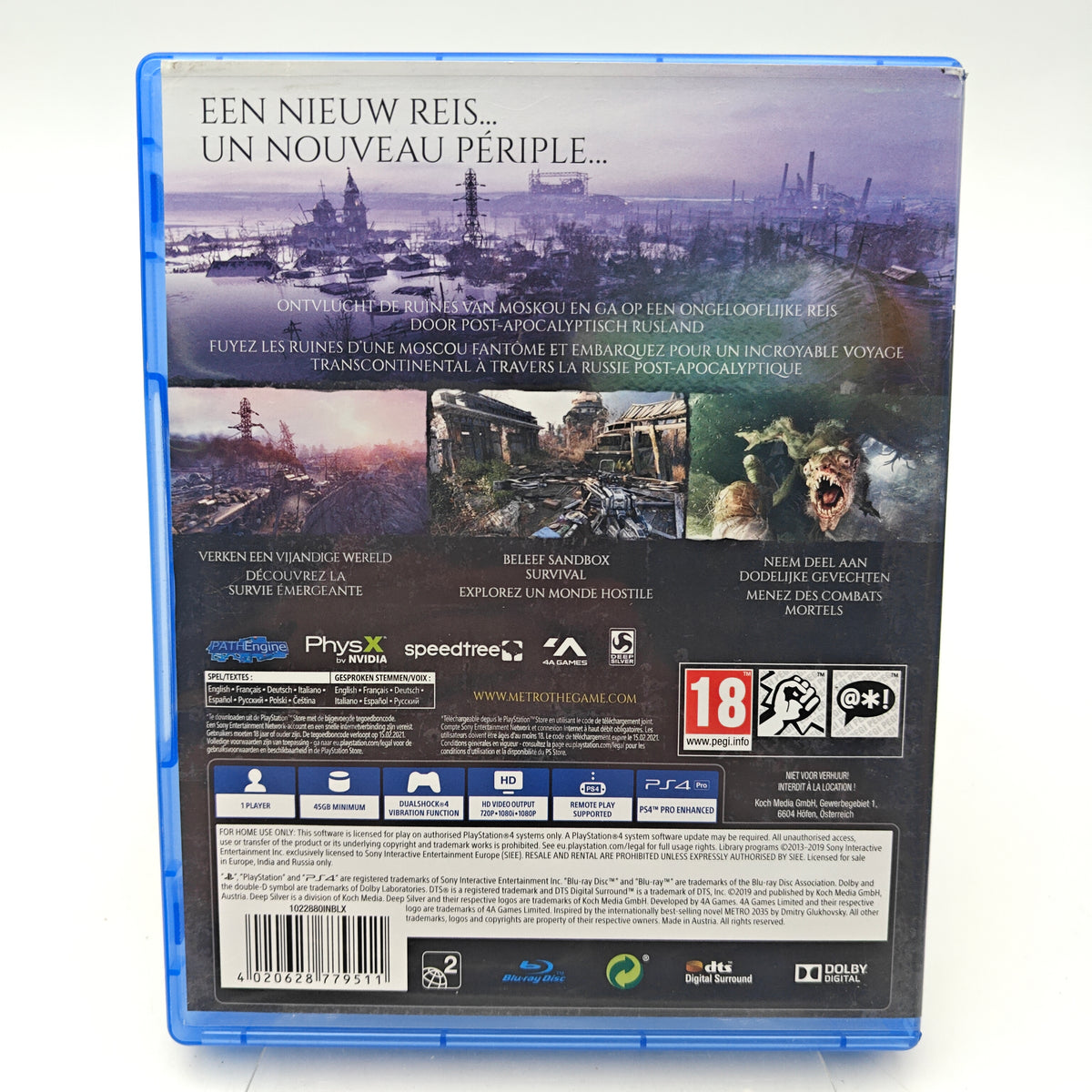 METRO EXODUS - PLAYSTATION 4
