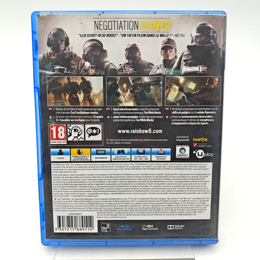 RAINBOW SIX SIEGE - PLAYSTATION 4