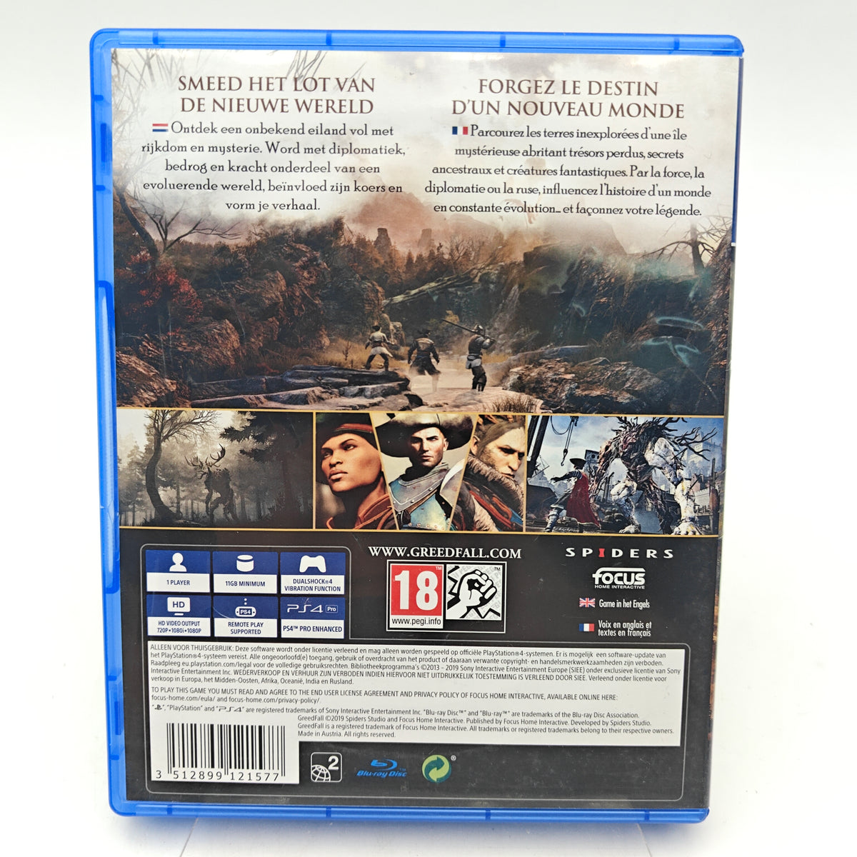 GREEDFALL - PLAYSTATION 4