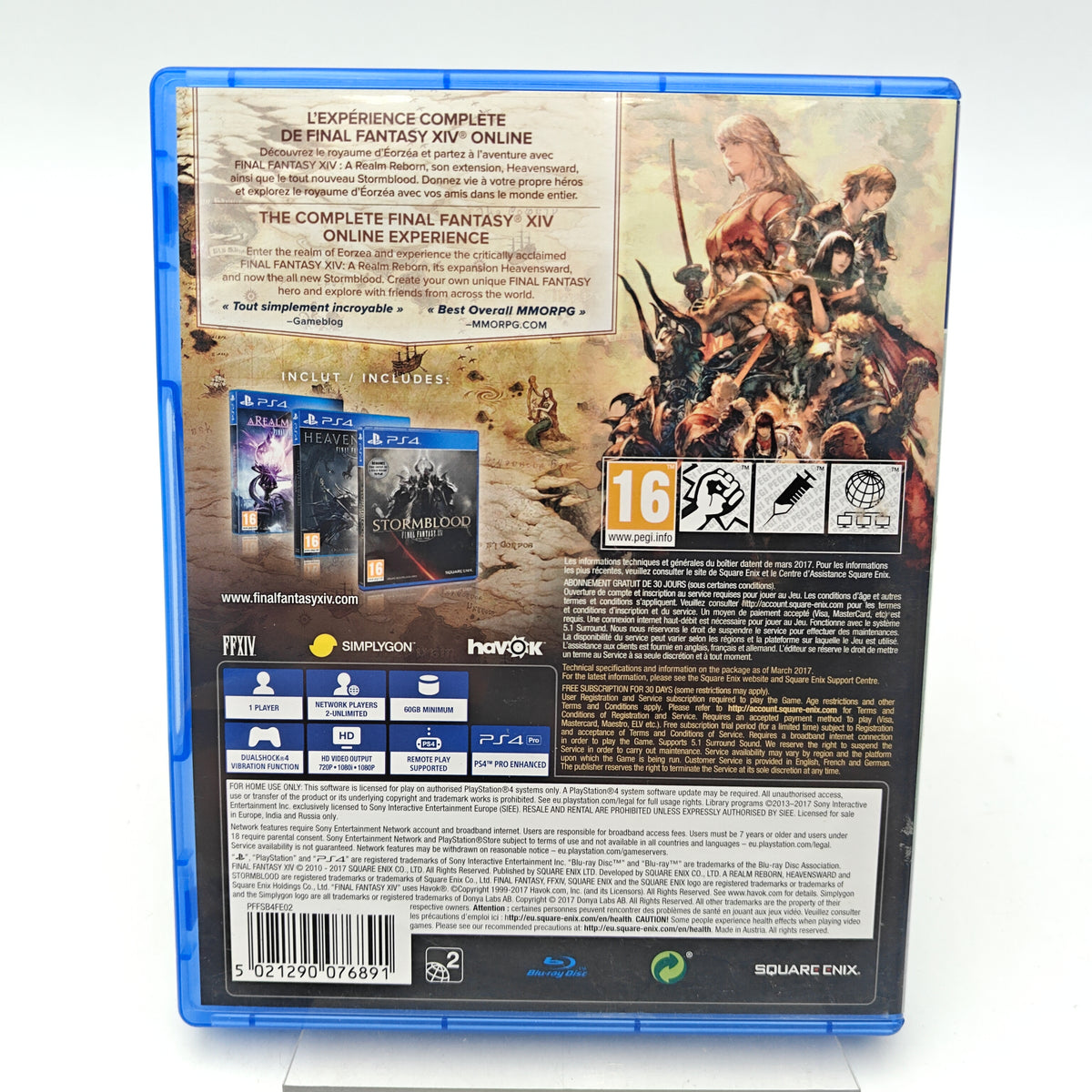 FINAL FANTASY XIV – THE COMPLETE EDITION - PLAYSTATION 4