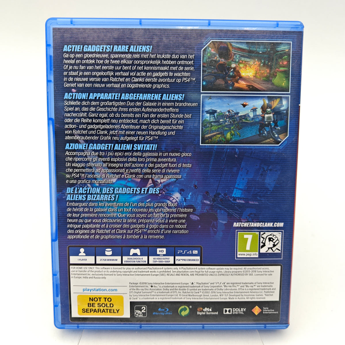 RATCHET & CLANK - PLAYSTATION 4