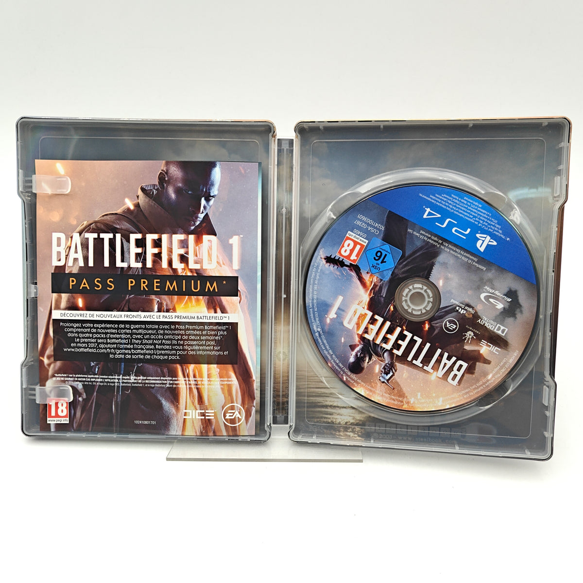 BATTLEFIELD 1 STEELBOOK - PLAYSTATION 4