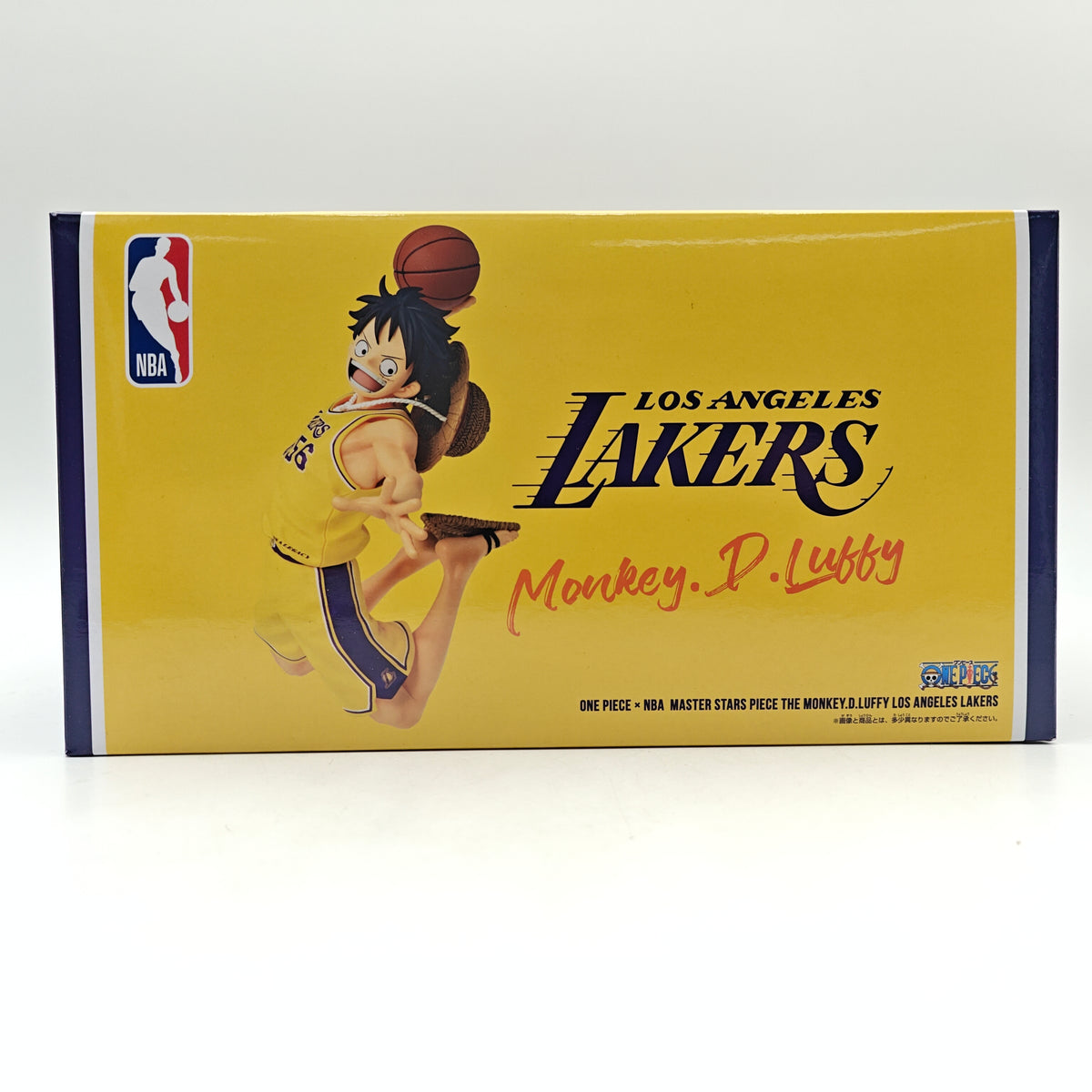 FIGURINE ONE PIECE MONKEY D LUFFY NBA LOS ANGELES LAKERS