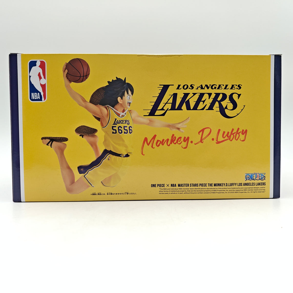 FIGURINE ONE PIECE MONKEY D LUFFY NBA LOS ANGELES LAKERS