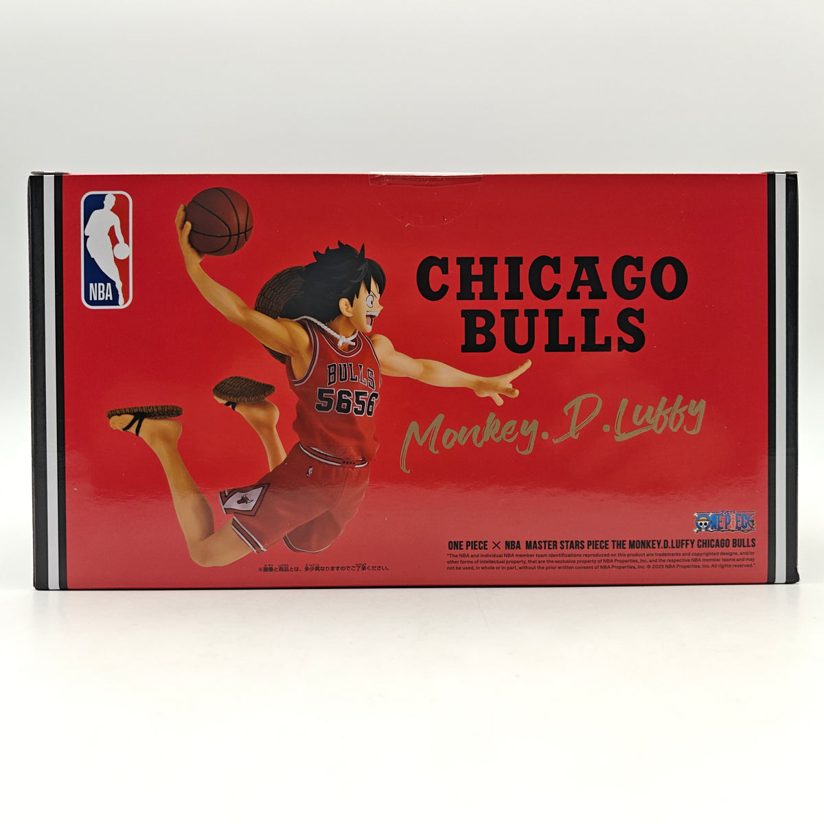 FIGURINE ONE PIECE MONKEY D LUFFY NBA CHICAGO BULLS