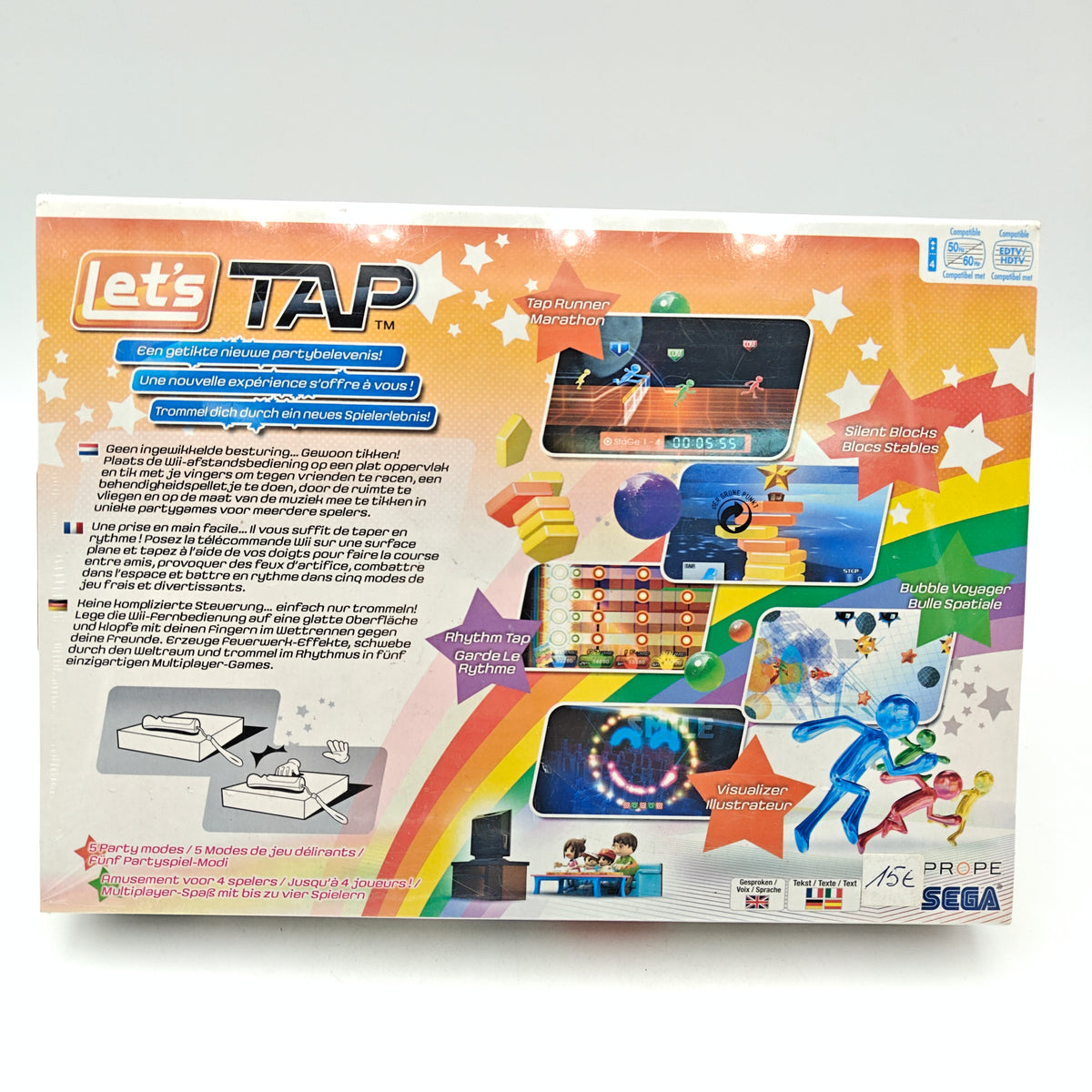 LET’S TAP + TAPIS DE DANSE – WII