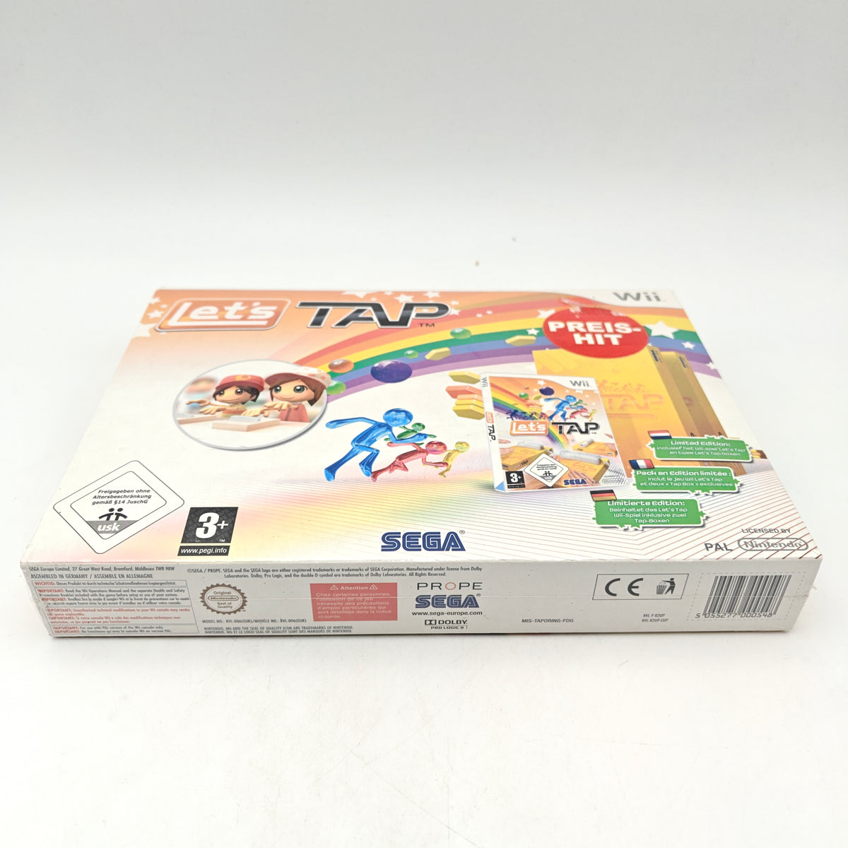 LET’S TAP + TAPIS DE DANSE – WII