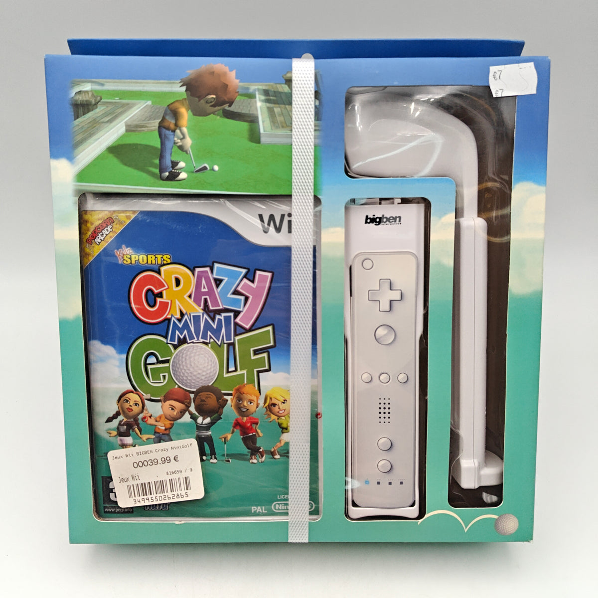 CRAZY MINI GOLF + ACCESSOIRES – WII