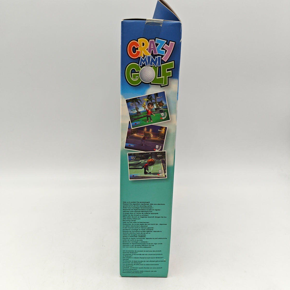 CRAZY MINI GOLF + ACCESSOIRES – WII