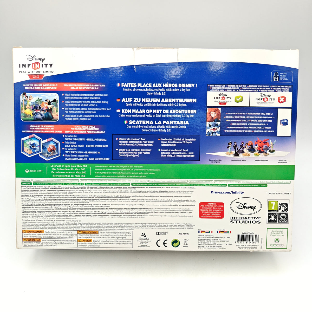 DISNEY INFINITY 2.0 TOY BOX COMBO PACK - XBOX 360
