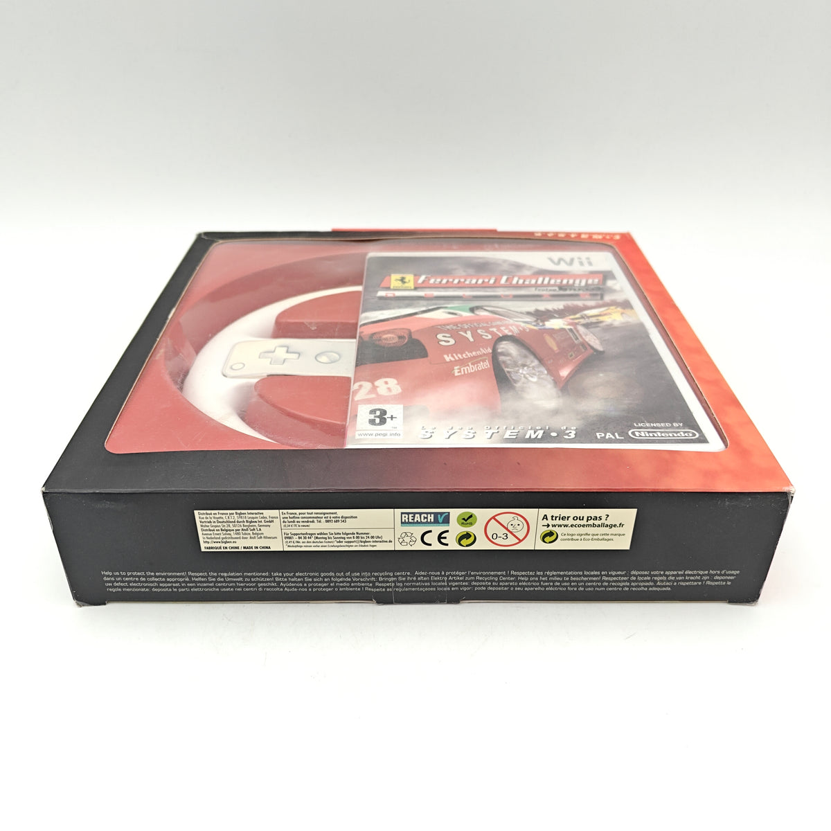 FERRARI CHALLENGE DELUXE + VOLANT – WII