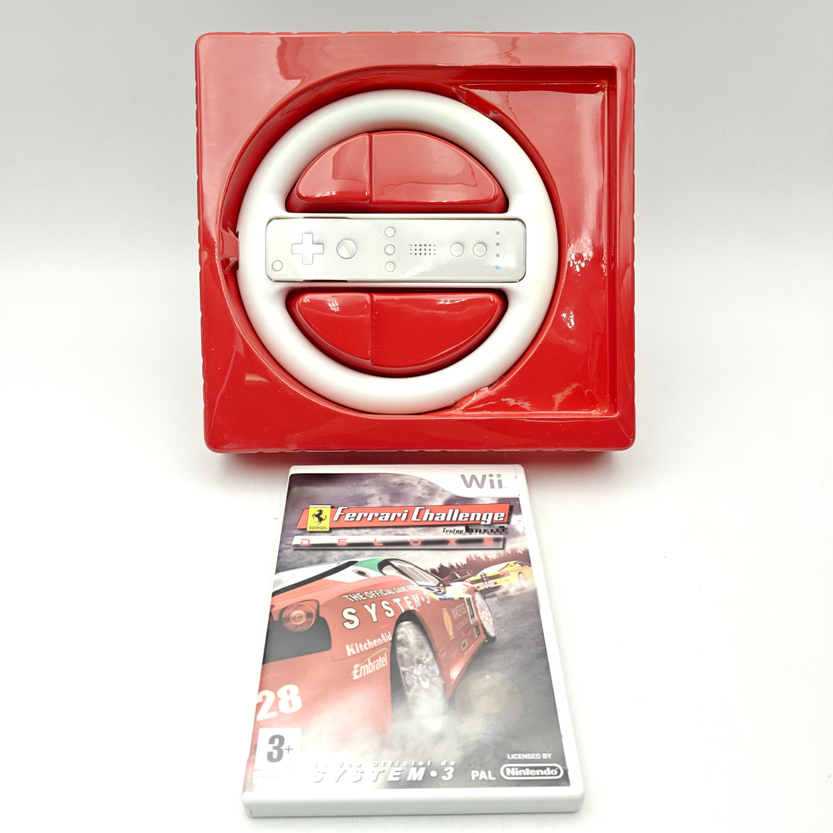 FERRARI CHALLENGE DELUXE + VOLANT – WII