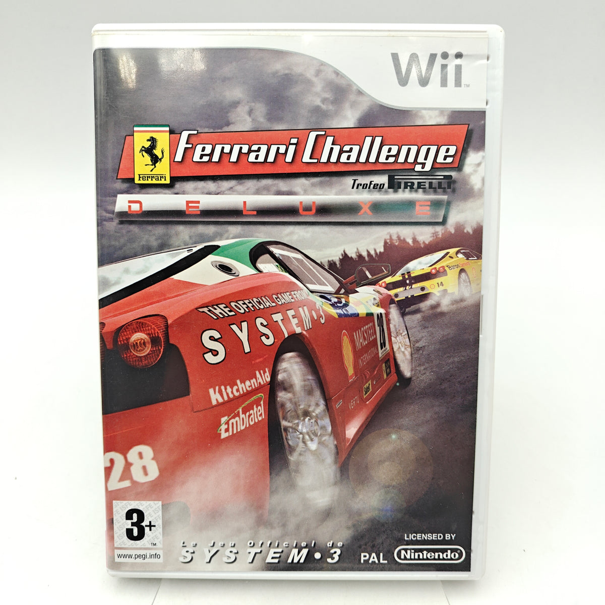 FERRARI CHALLENGE DELUXE + VOLANT – WII