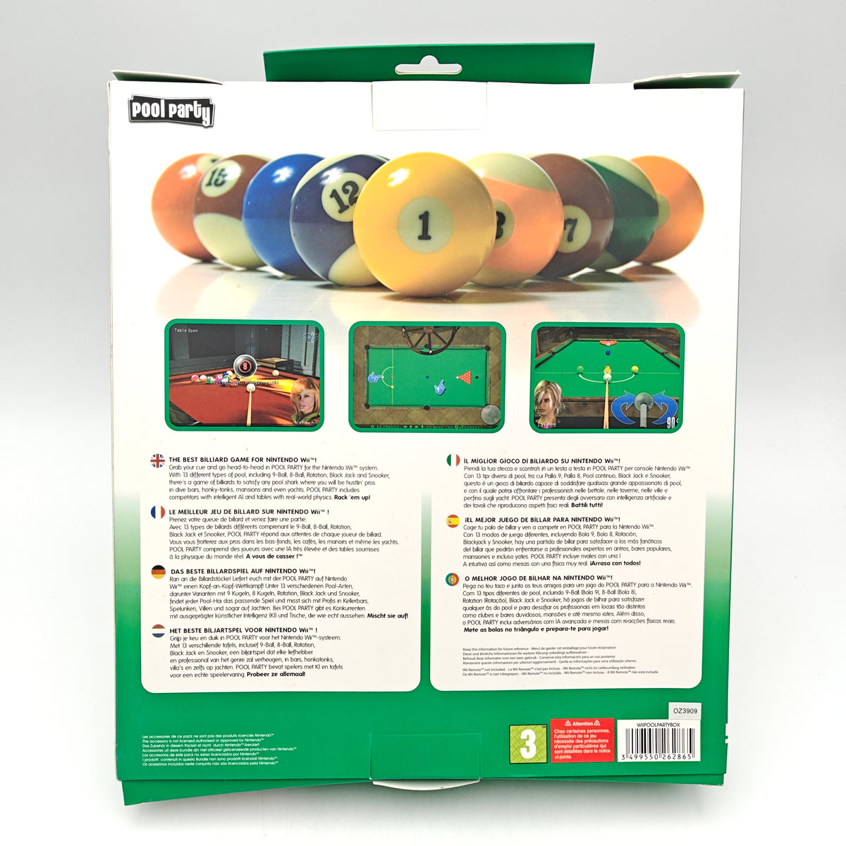 POOL PARTY 2 PACK + ACCESSOIRES – WII