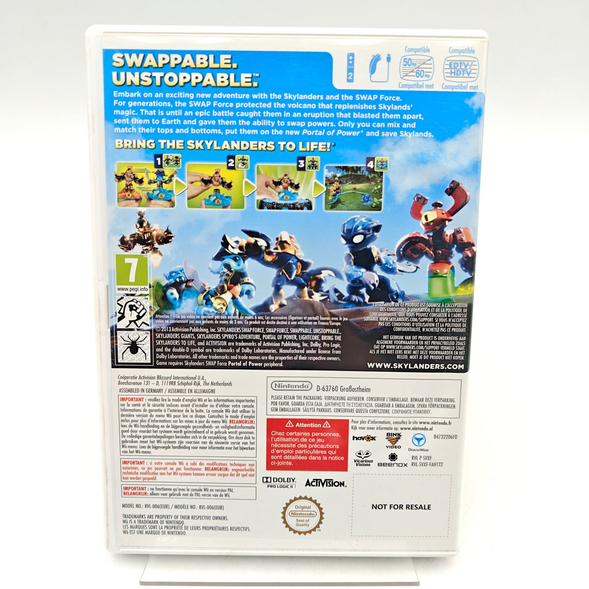 SKYLANDERS SWAP FORCE STARTER PACK - NINTENDO WII
