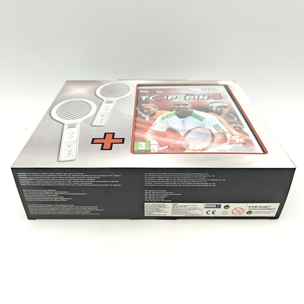 TOP SPIN 4 + ACCESSOIRES – WII