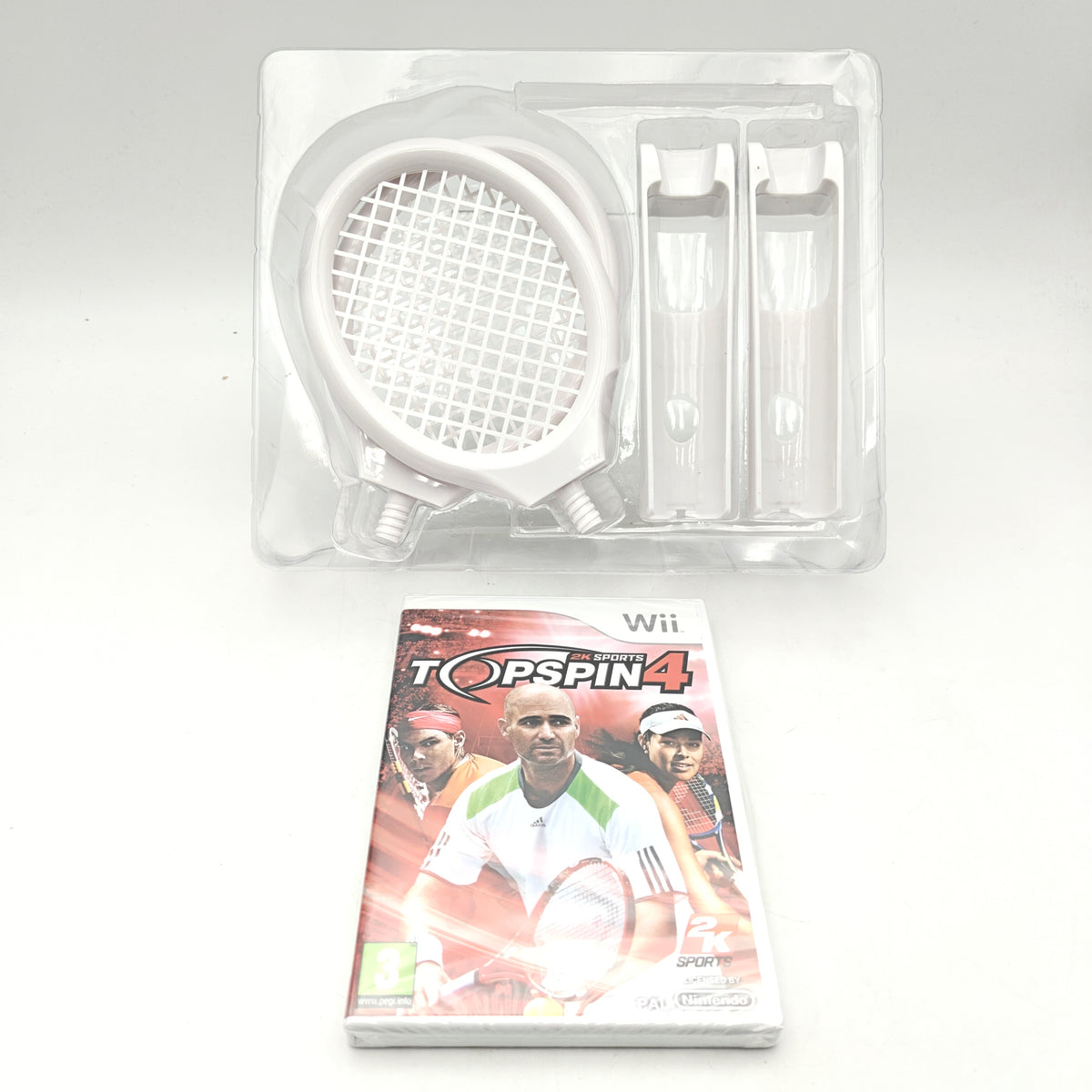 TOP SPIN 4 + ACCESSOIRES – WII