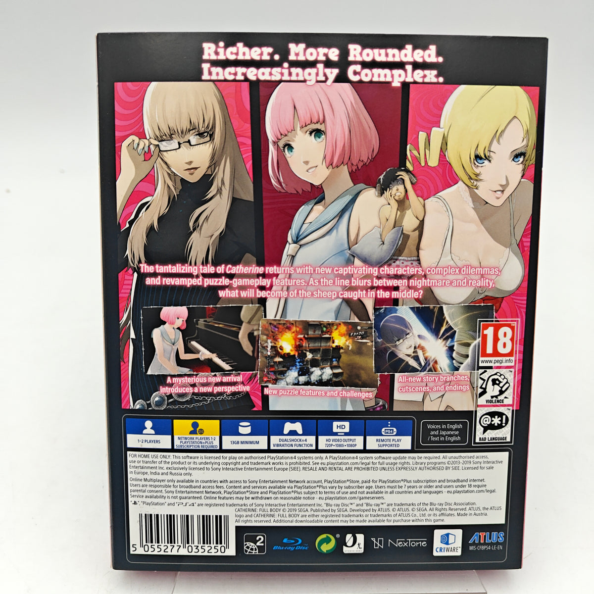 CATHERINE: FULL BODY HEART’S DESIRE PREMIUM EDITION - PLAYSTATION 4