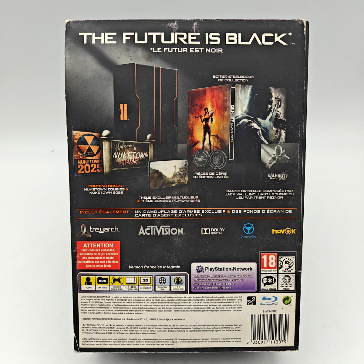 CALL OF DUTY: BLACK OPS II HARDENED EDITION - PLAYSTATION 3