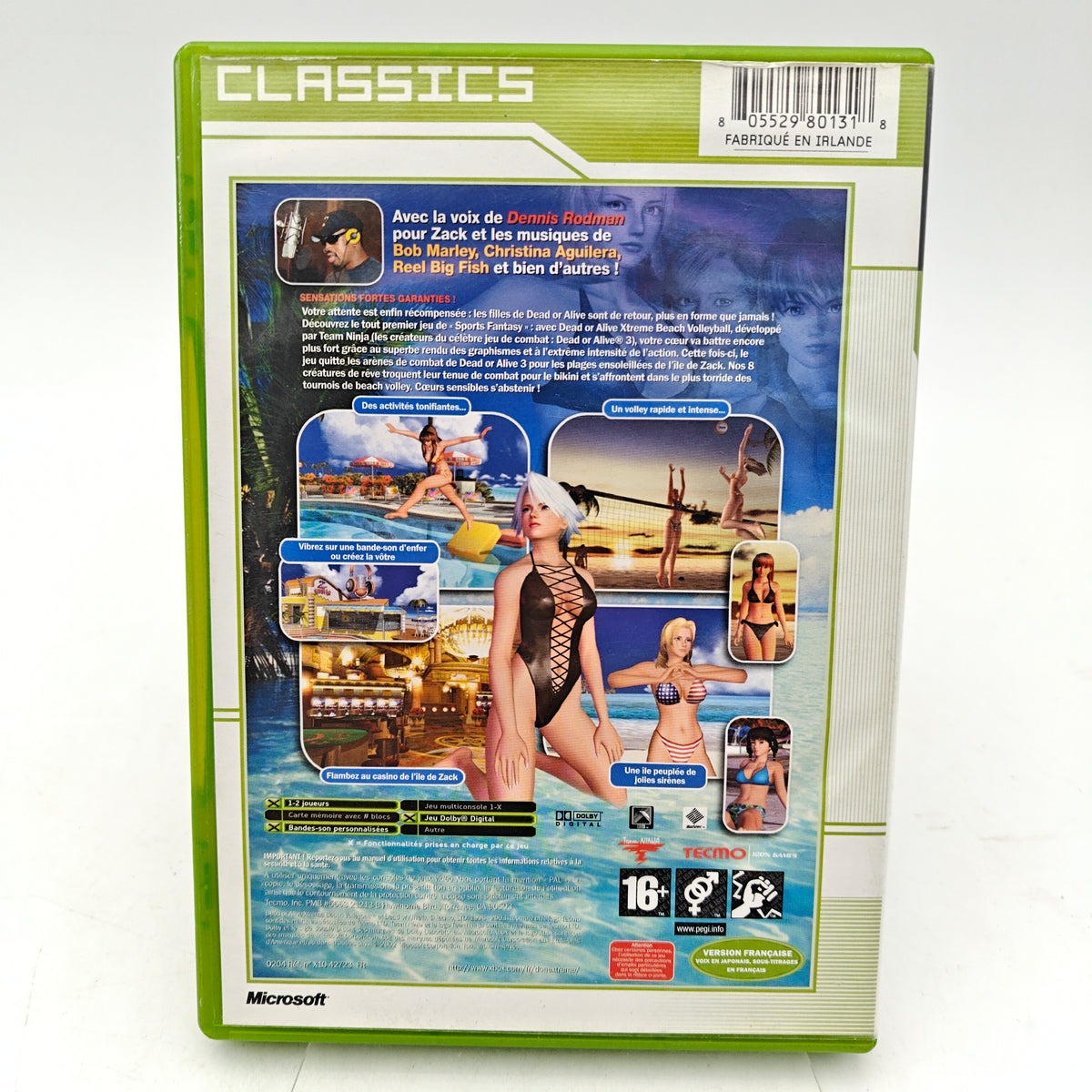 DEAD OR ALIVE XTREME BEACH VOLLEYBALL - XBOX