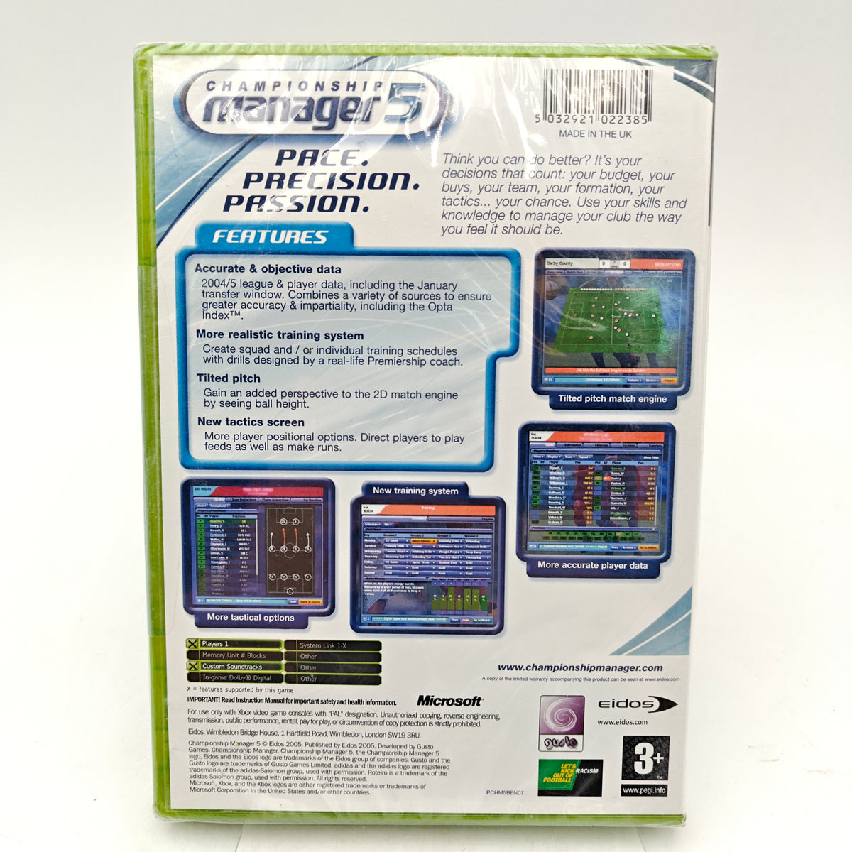 CHAMPIONSHIP MANAGER 5 (NEUF) - XBOX