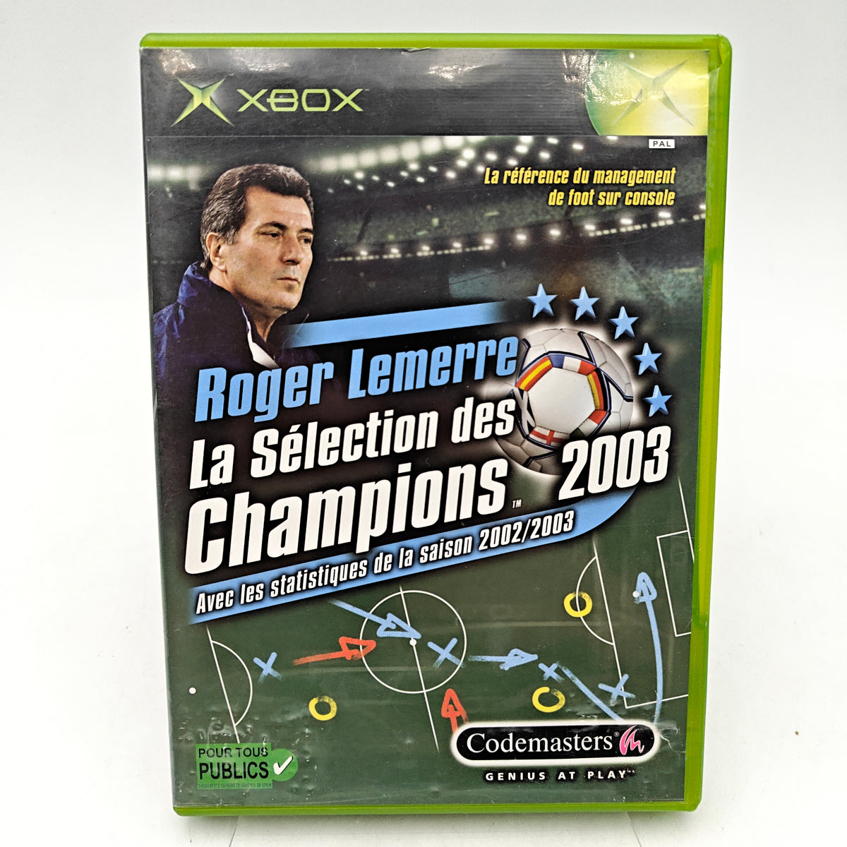 ROGER LEMERRE : LA SÉLECTION DES CHAMPIONS 2003 - XBOX