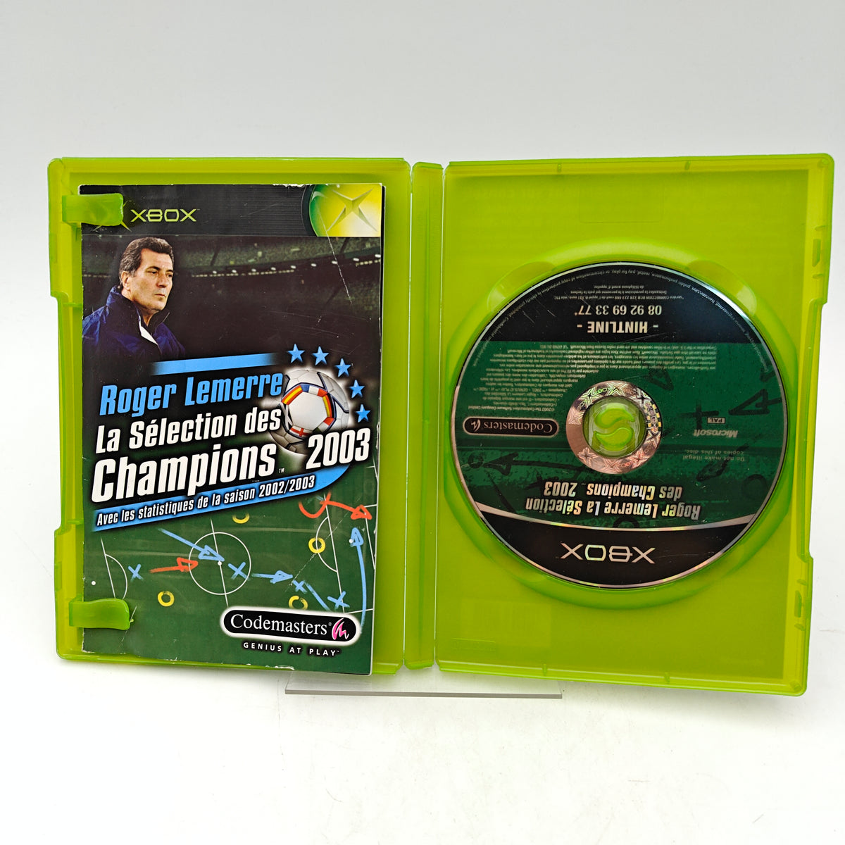 ROGER LEMERRE : LA SÉLECTION DES CHAMPIONS 2003 - XBOX