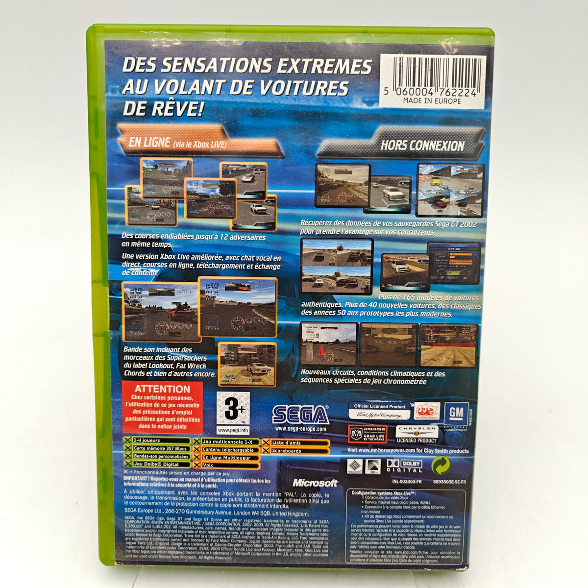 SEGA GT ONLINE - XBOX